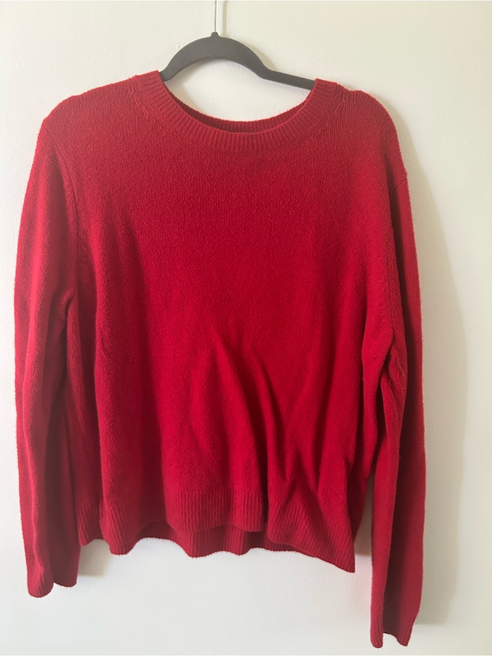 GAP Cashsoft Red Crewneck Women's Sweater